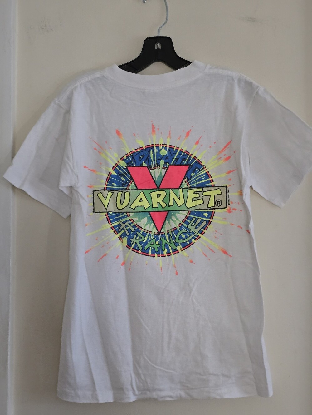 Vintage 80s Vuarnet Spltter T Shirt Medium